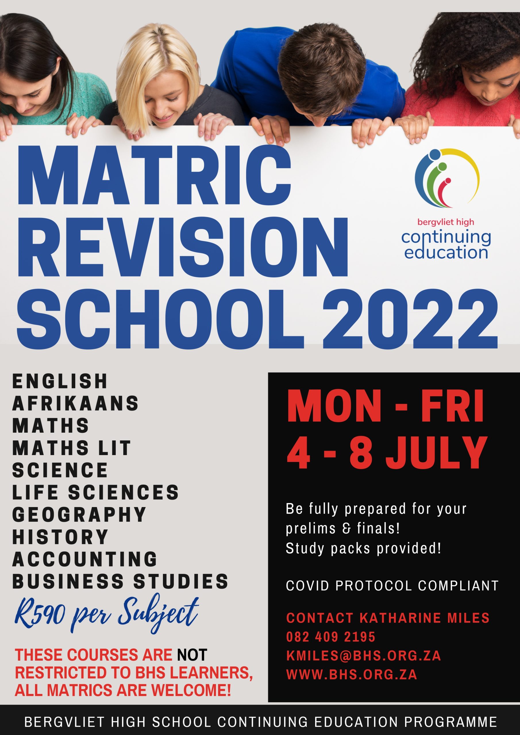 Matric Revision School 2022
