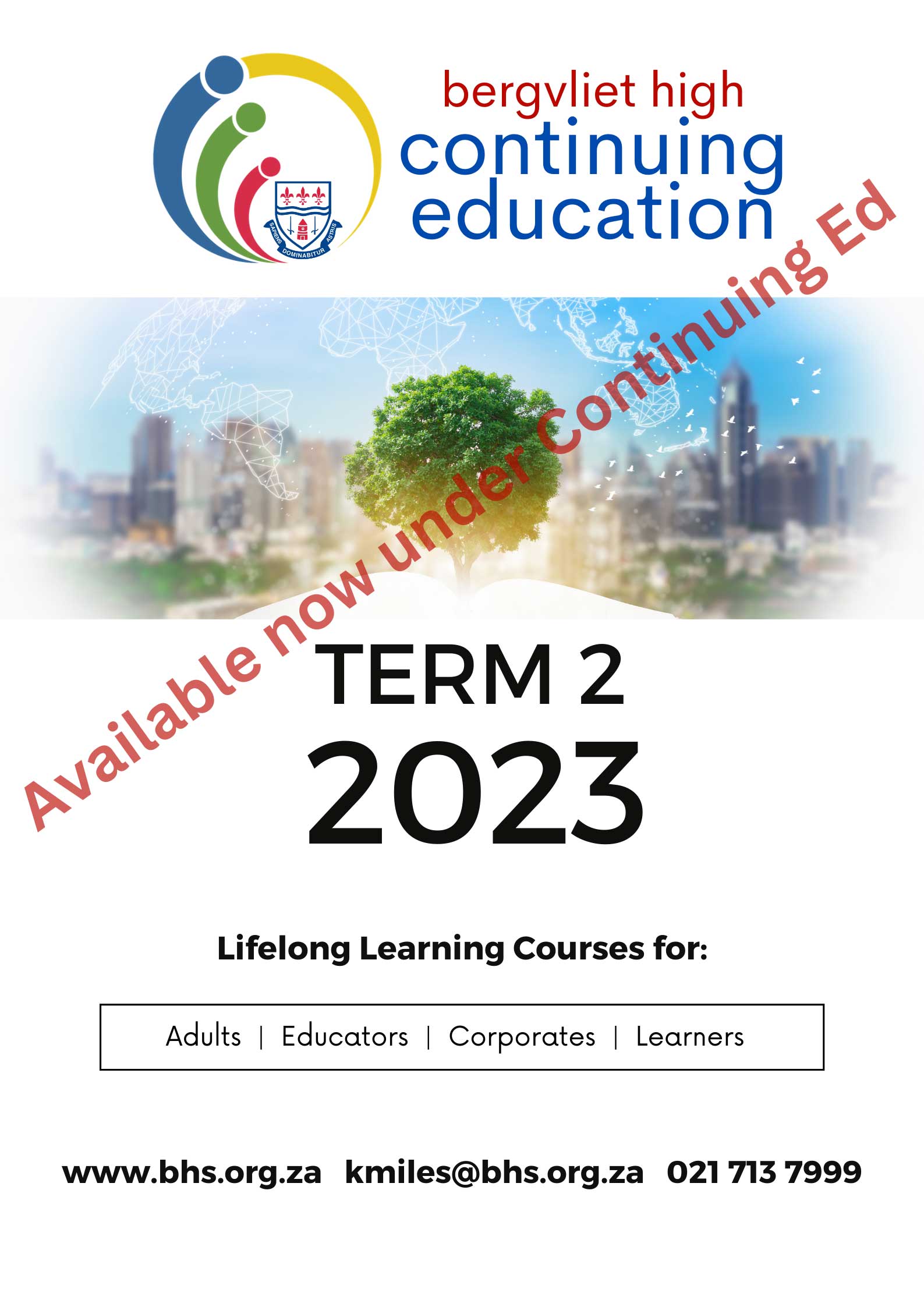 You are currently viewing Term 2 2023 Continuing Education Prospectus