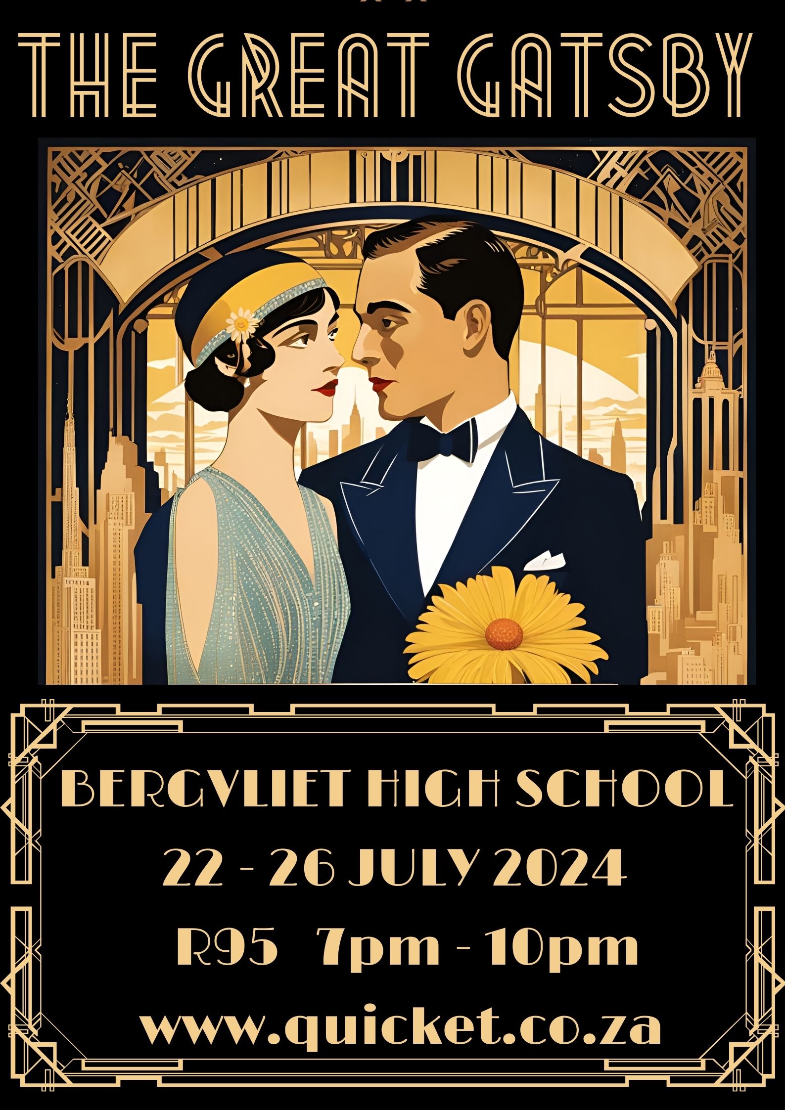 Bergvliet High School are proud to announce The Great Gatsby