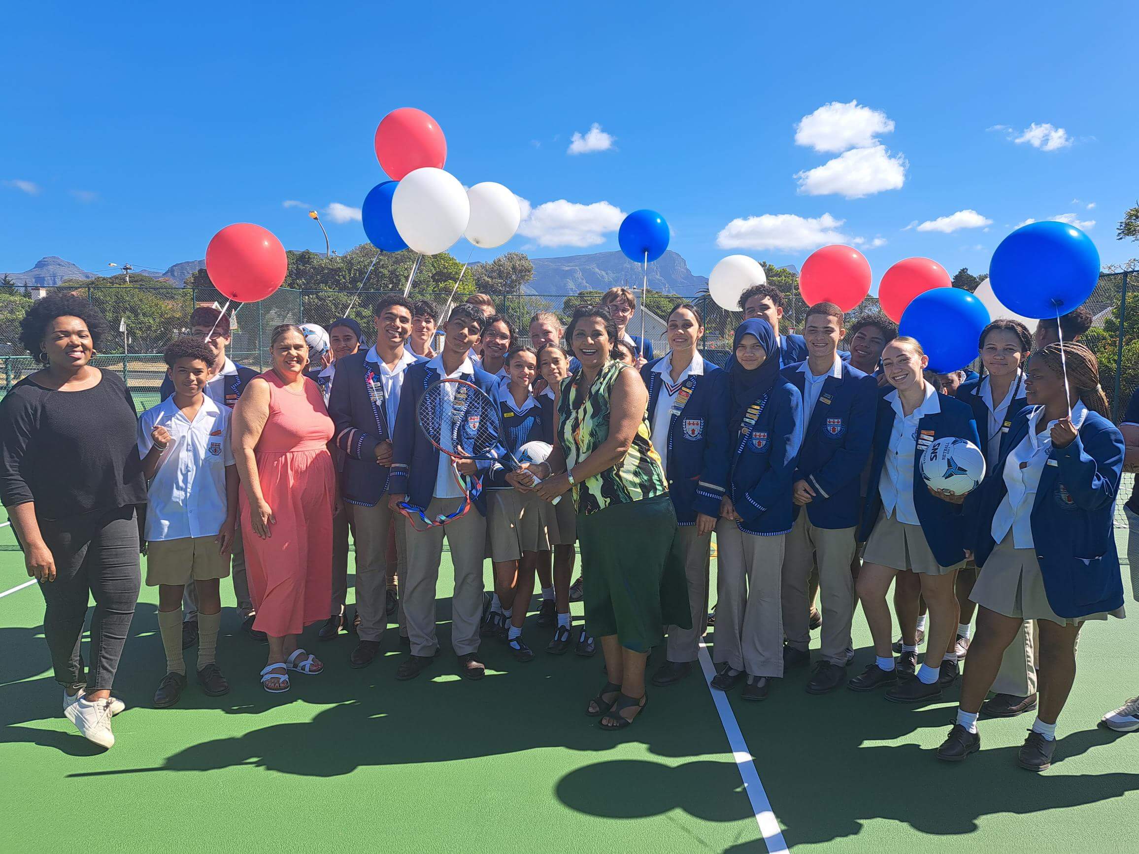 Tennis and Netball Court Re-Opening Ceremony