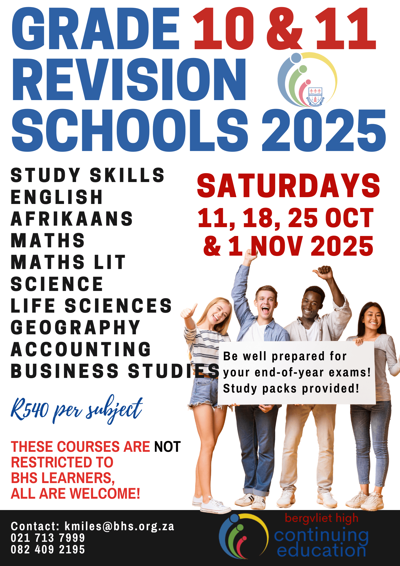 You are currently viewing Grade 10 & 11 Revision School