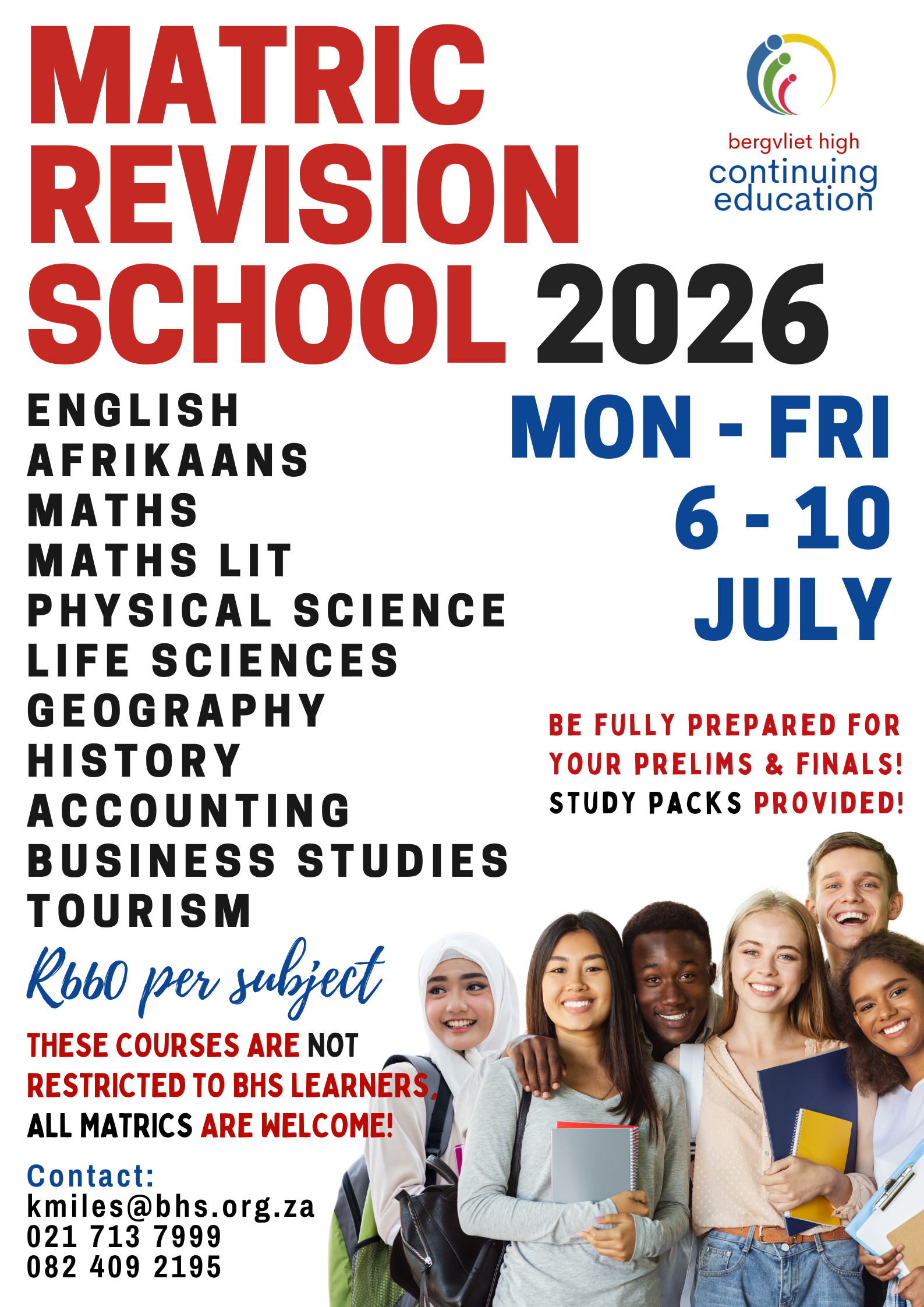 You are currently viewing Matric Revision School 2026